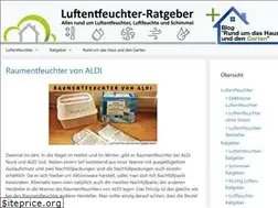 Sites similar to luftentfeuchter-ratgeber.info