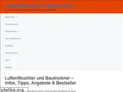 Sites similar to luftentfeuchter-und-bautrockner.de