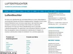Sites similar to luftentfeuchtertipps.de
