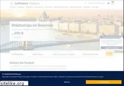 Sites similar to lufthansaholidays.com