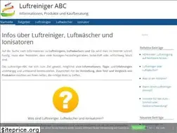 Sites similar to luftreiniger-abc.de