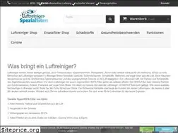 Sites similar to luftreiniger-raumluft.de