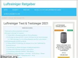 Sites similar to luftreiniger-testsieger.de