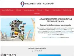 Sites similar to lugaresturisticosperu.com