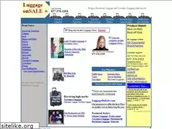 Sites similar to luggageonsale.com