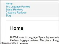 Sites similar to luggagespots.com