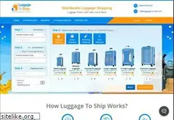 Sites similar to luggagetoship.com