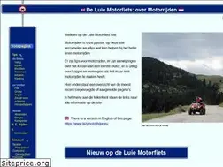 Sites similar to luiemotorfiets.nl