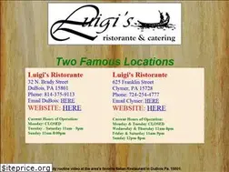 Sites similar to luigisristorante.com
