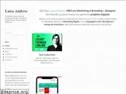 Sites similar to luisaambros.com