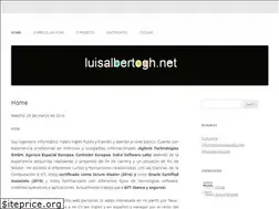 Sites similar to luisalbertogh.net