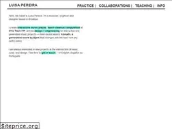 Sites similar to luisapereira.net