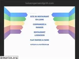 Sites similar to luisareperaandgrill.com
