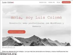 Sites similar to luiscolome.com