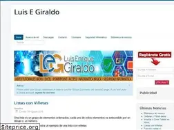 Sites similar to luisegiraldo.com