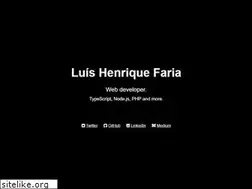 Sites similar to luishenrique.dev