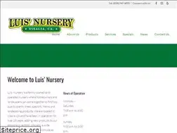 Sites similar to luisnursery.com