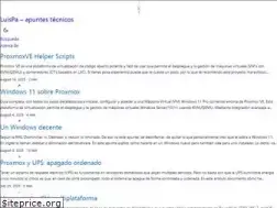 Sites similar to luispa.com