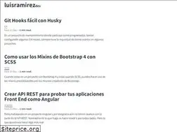 Sites similar to luisramirez.dev