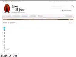 Sites similar to lujoselfaro.com.co