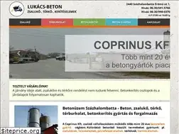 Sites similar to lukacs-beton.hu