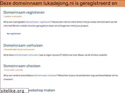 Sites similar to lukadejong.nl