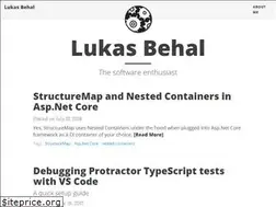 Sites similar to lukasbehal.com