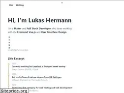 Sites similar to lukashermann.dev