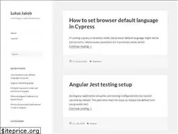 Sites similar to lukasjakob.com