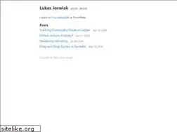 Sites similar to lukasjoswiak.com