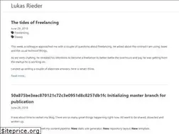 Sites similar to lukasrieder.com