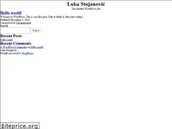 Sites similar to lukastojanovic.com