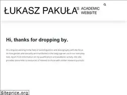 Sites similar to lukaszpakula.com