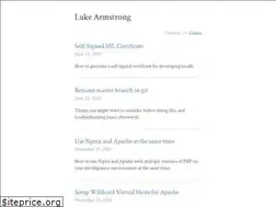 Sites similar to lukearmstrong.co.uk
