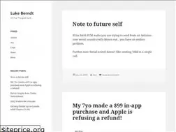 Sites similar to lukeberndt.com