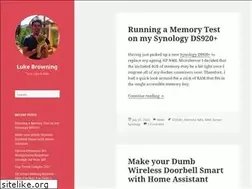 Sites similar to lukebrowning.com