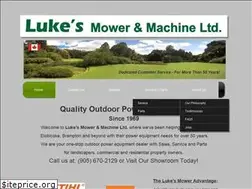 Sites similar to lukesmower.com