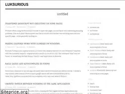 Sites similar to luksurious.me