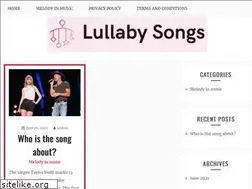 Sites similar to lullabysongs.net