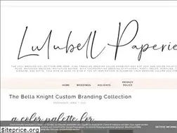 Sites similar to lulubellpaperie.com