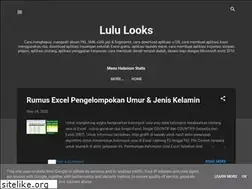 Sites similar to lululooks.blogspot.com