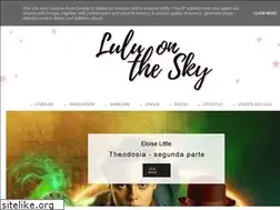 Sites similar to luluonthesky.blogspot.com