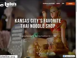 Sites similar to lulusasianbistro.com