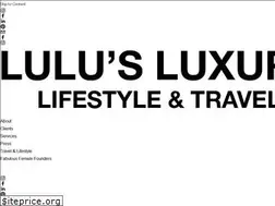 Sites similar to lulusluxurylifestyle.uk