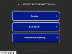 Sites similar to lulussweetshoppeboston.com