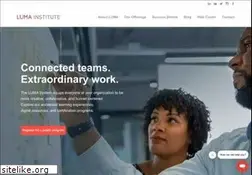 Sites similar to luma-institute.com