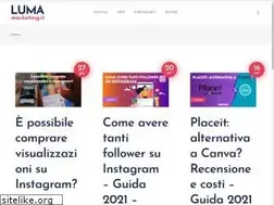 Sites similar to lumamarketing.it