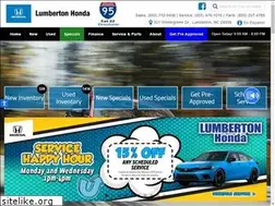 Sites similar to lumbertonhonda.com