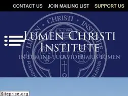 Sites similar to lumenchristi.org