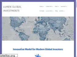 Sites similar to lumenglobalinv.com